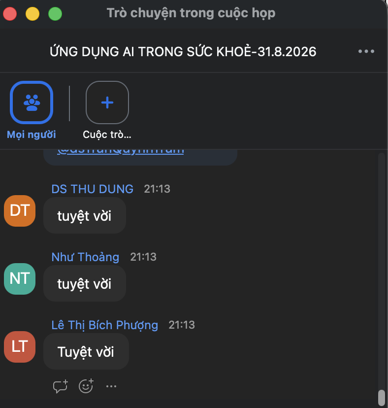 Phản hồi thật của học viên từ buổi học trước 9